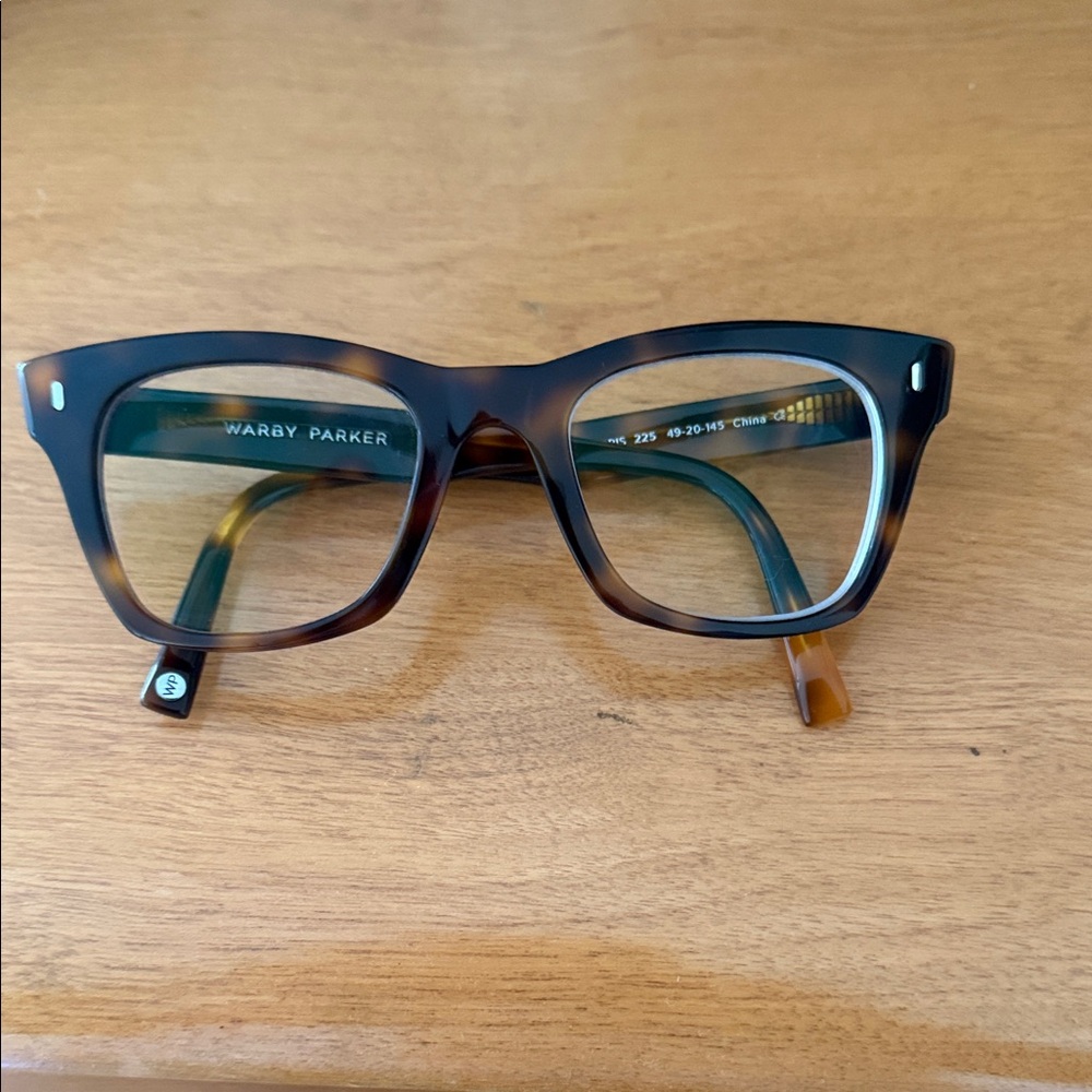 Warby Parker Harris Brown Tortoise Glasses